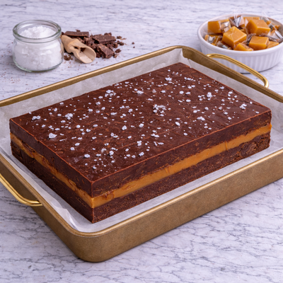 Dark Chocolate Caramel Sea Salt Slab