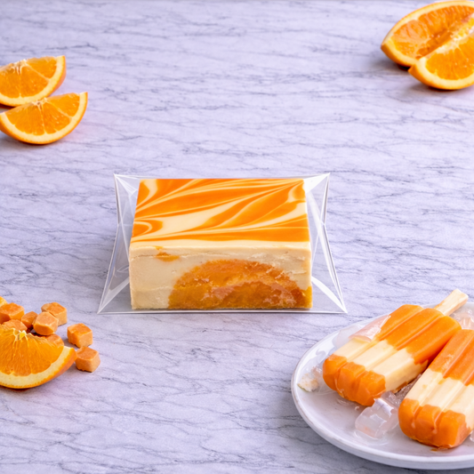 Orange Cream Piece