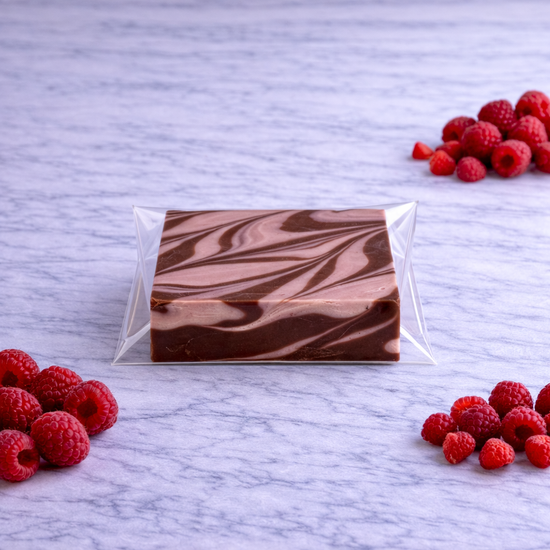 Raspberry Chocolate Swirl Piece