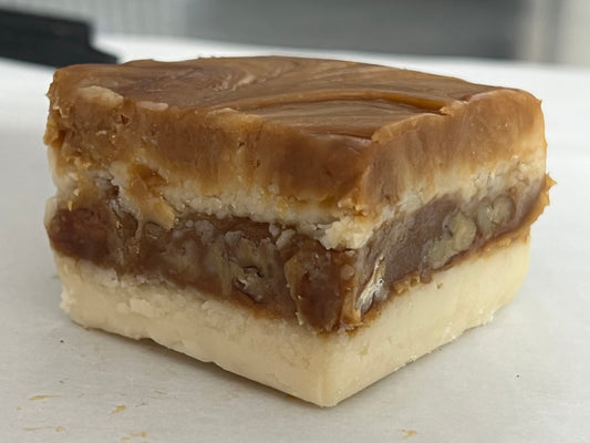 Chewy Caramel Praline Fudge from The Fudge Pub