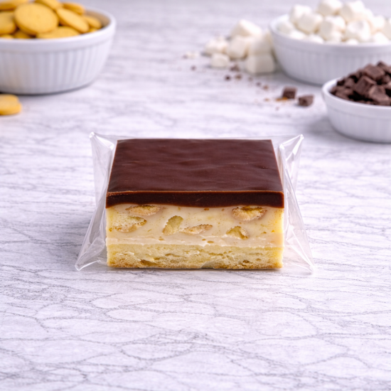 Boston Cream Pie Piece