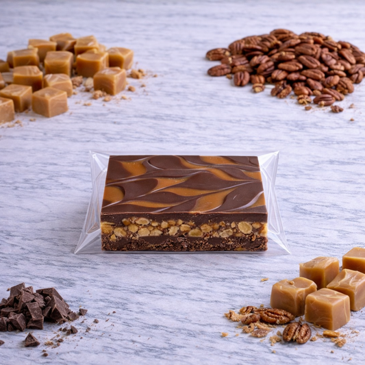 Chewy Chocolate Praline Piece