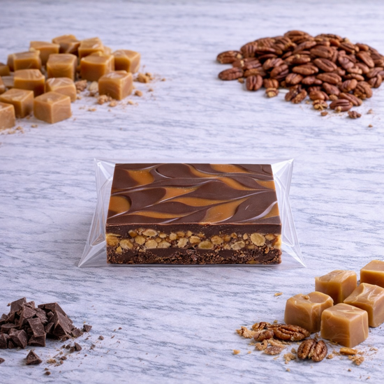 Chewy Chocolate Praline Piece