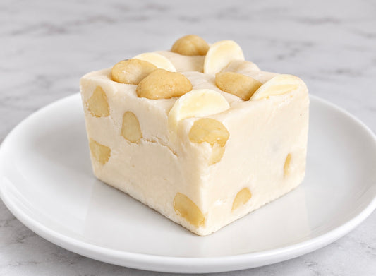 White Chocolate Macadamia Nut Fudge | Gourmet Fudge