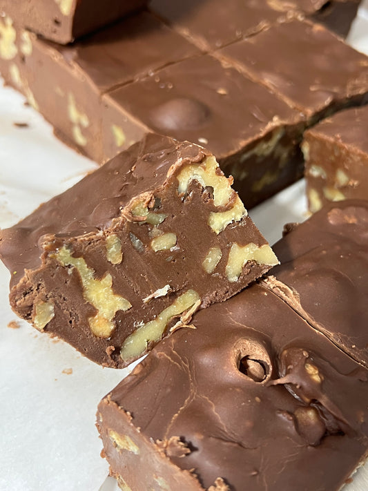 Milk Chocolate Walnut Fudge from The Fudge Pub