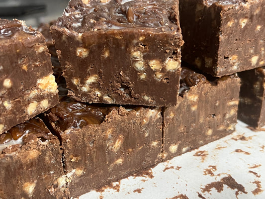 Dark Chocolate Carmel Toffee