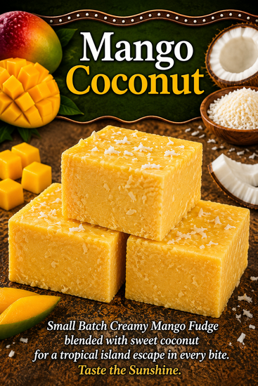 Mango Coconut Fudge from The Fudge Pub